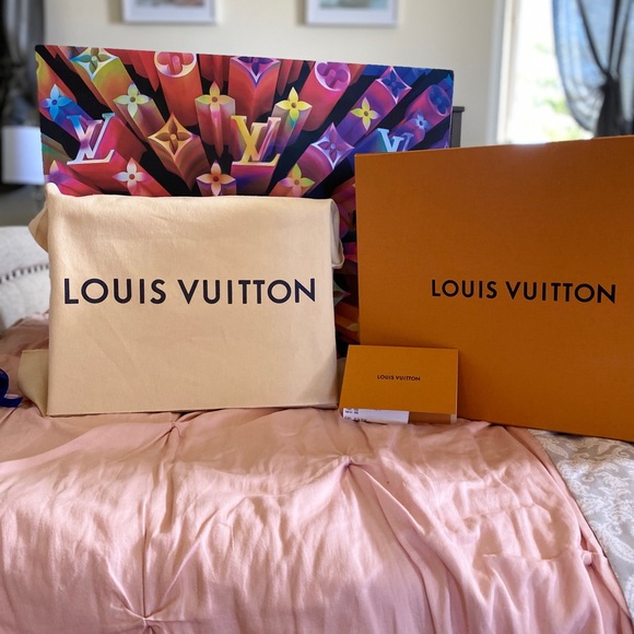 Louis Vuitton, MM On the go Tote with first edition monogram straps - Picture 3 of 15